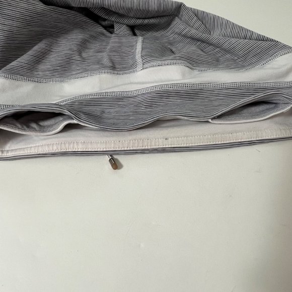 Lululemon Run Inspire Crop II Leggings Wee Are From Space White Combo Fossil 4 - Picture 10 of 11